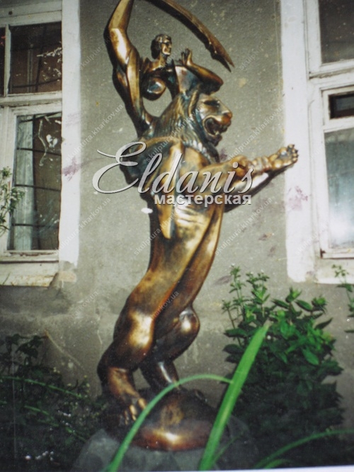 Skulptur f&uuml;r eine Schriftart